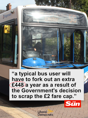 Stop the bus tax